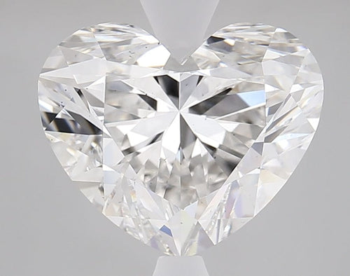 5.01 carat F-VS2 Heart Cut Lab Grown Diamond