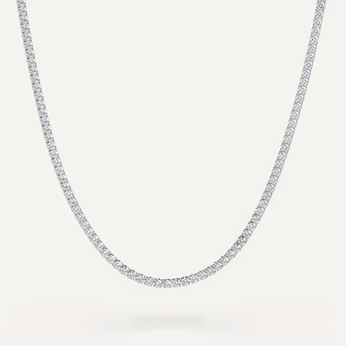 5 carat Diamond Tennis Necklace