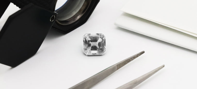 Lab Created Diamond - Asscher Cut