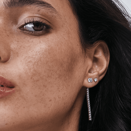 Gold Diamond Earring Add-On Strips