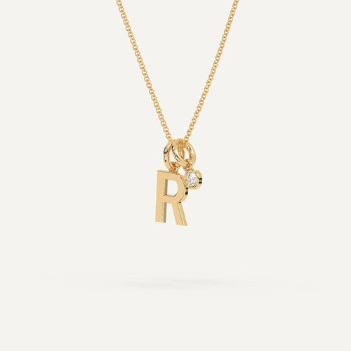 Buy Initial R Pendant Online From Kisna