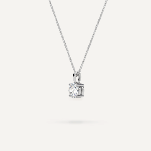Marquise Floral Diamond Necklace | Caitlyn Minimalist