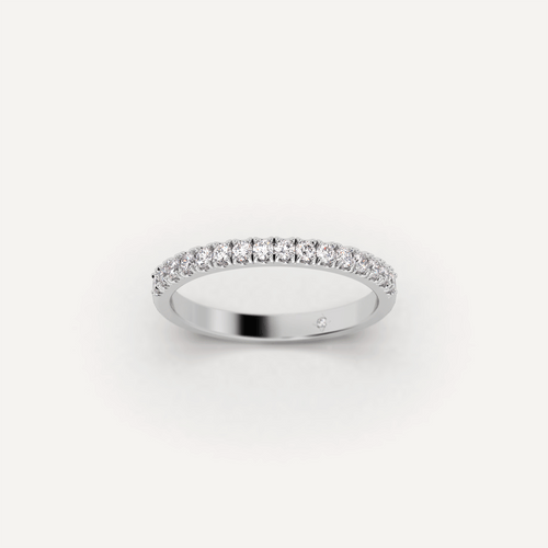 Pavé Diamond Wedding Band