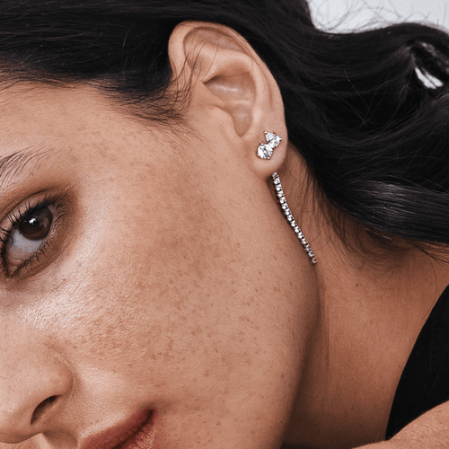 Toi Et Moi Diamond Stud Earrings