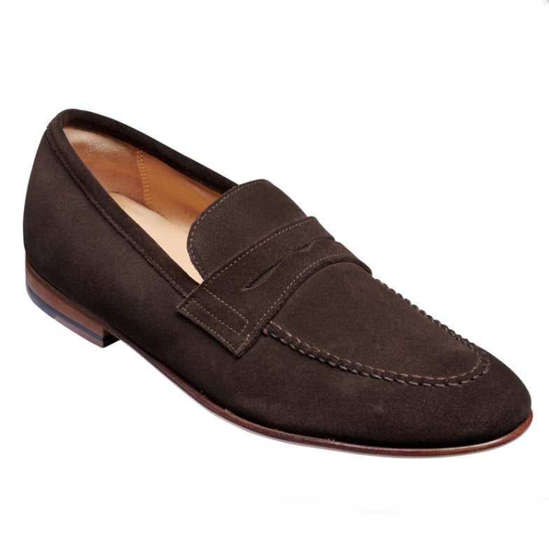 Id7416 Barker Ledley Suede Loafer Zebra Menswear 7121