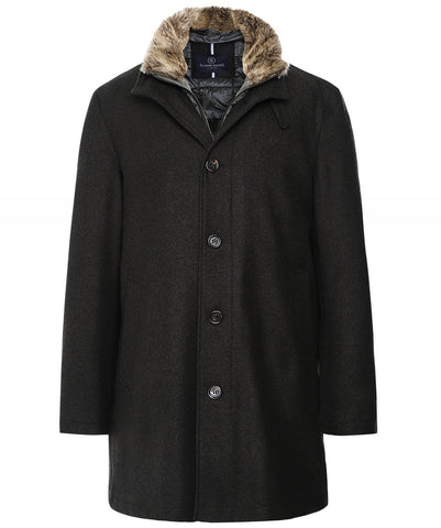 ID20408-Schneiders  Olive ' Bonnet' Coat