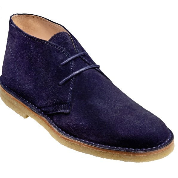 navy suede desert boots