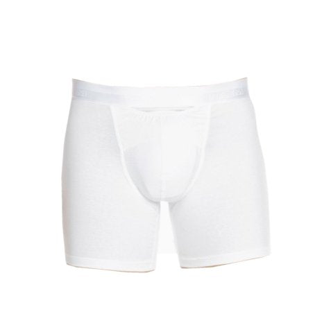 ID5496-HOM HO1 White Long Boxer Briefs – Zebra Menswear