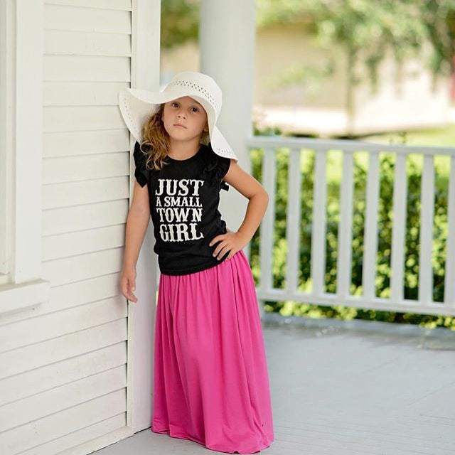 girls maxi skirt