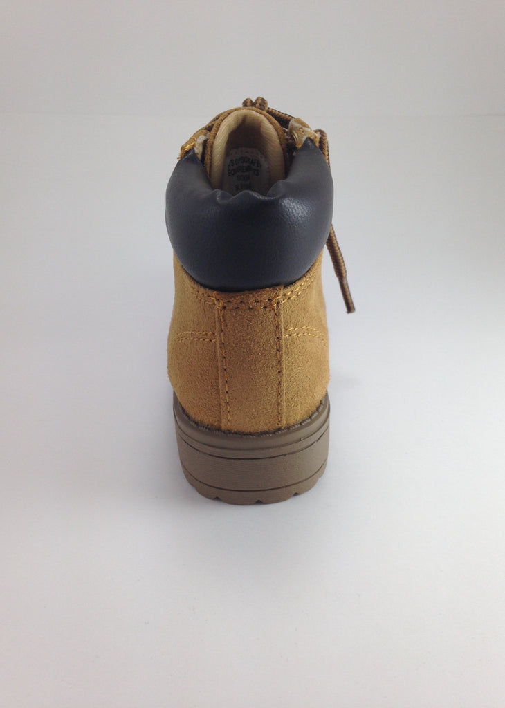 Girls Stylish Tan Work Boots | Boots for Girls | Shoes - Liberty Lark LLC
