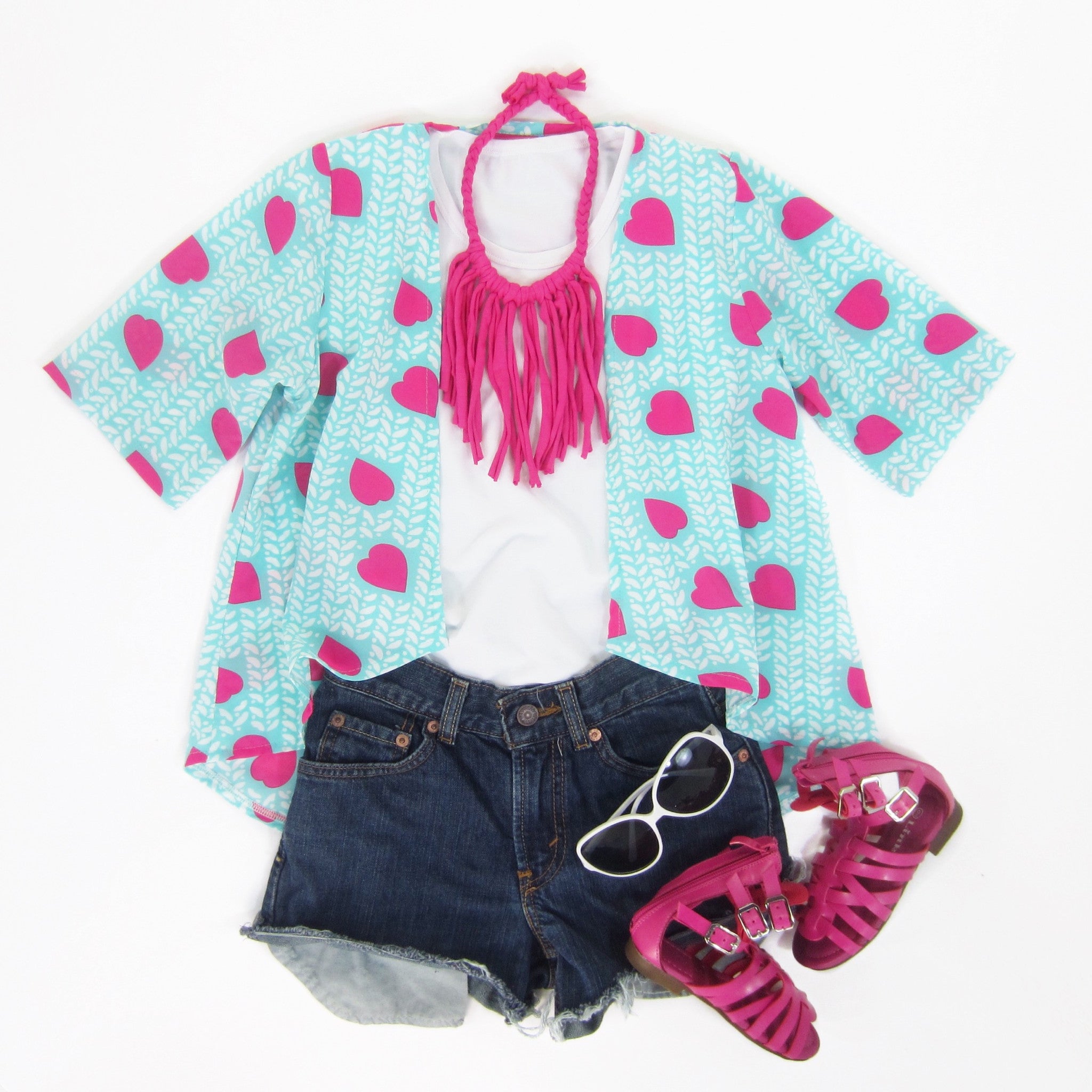 Girls Clothes Girls Kimono Top Kimono For Girls Liberty Lark Liberty Lark Llc