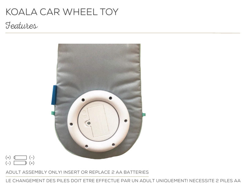 Taf Toys Koala Car Wheel Toy