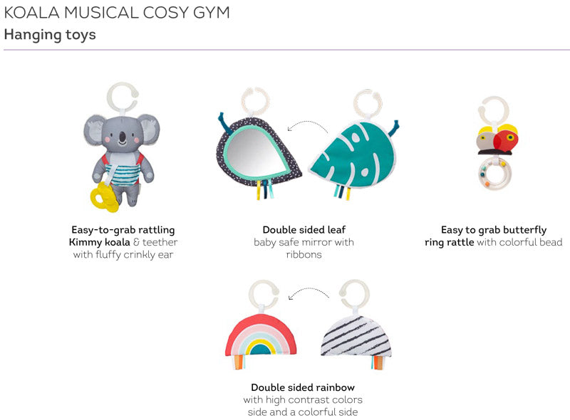 Taf Toys Koala Musical Newborn Cosy Gym