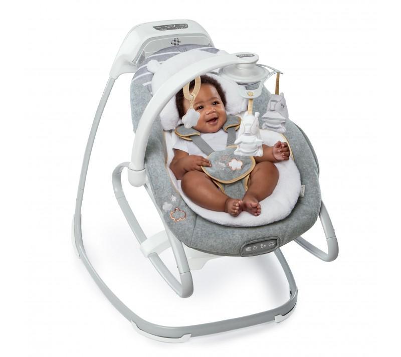 ingenuity smartsize swing and rocker