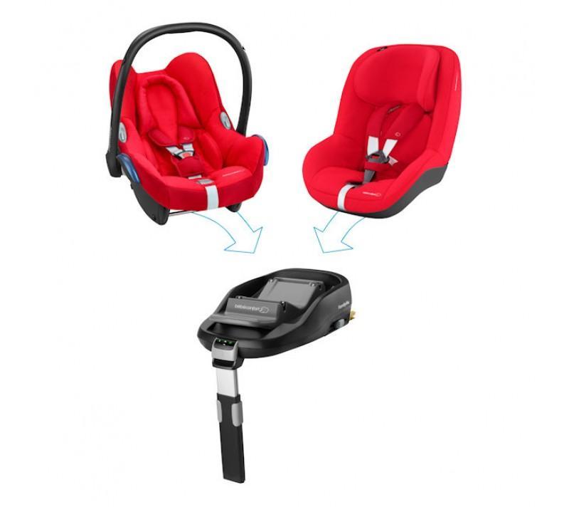 maxi cosi cabriofix vivid red