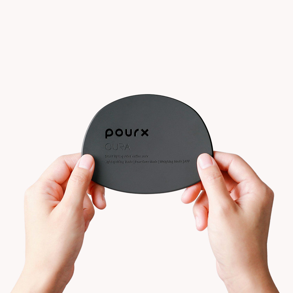POURX OURA  The World's First Light-guided Coffee Scale by POURX
