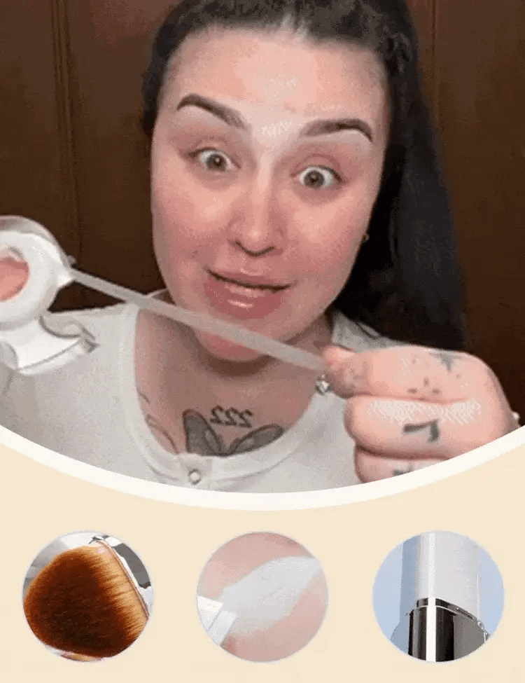 Démonstration du fond de teint