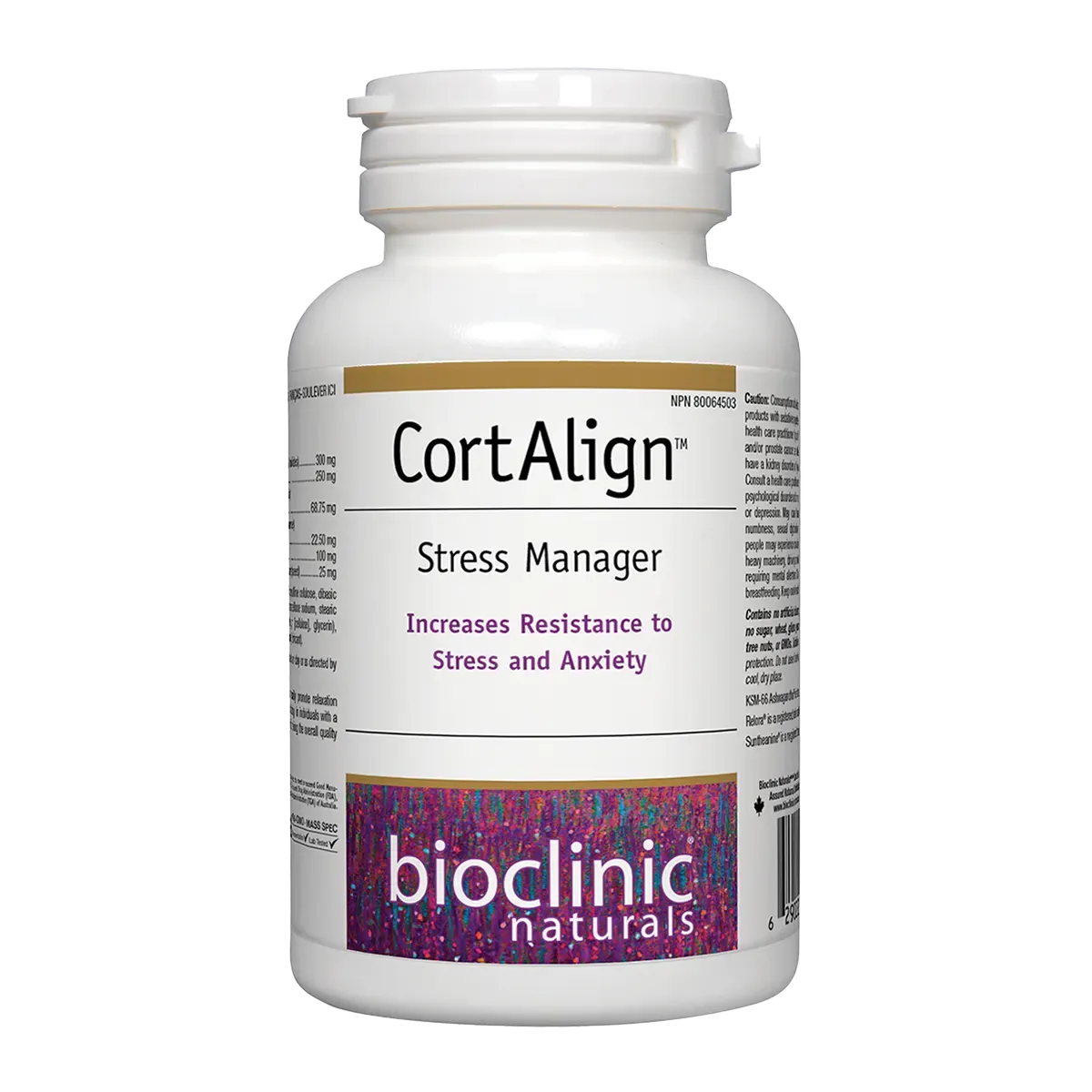Bioclinic CortAlign Stress Manager 90 Tablets