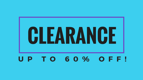Clearance - up to 60% off!