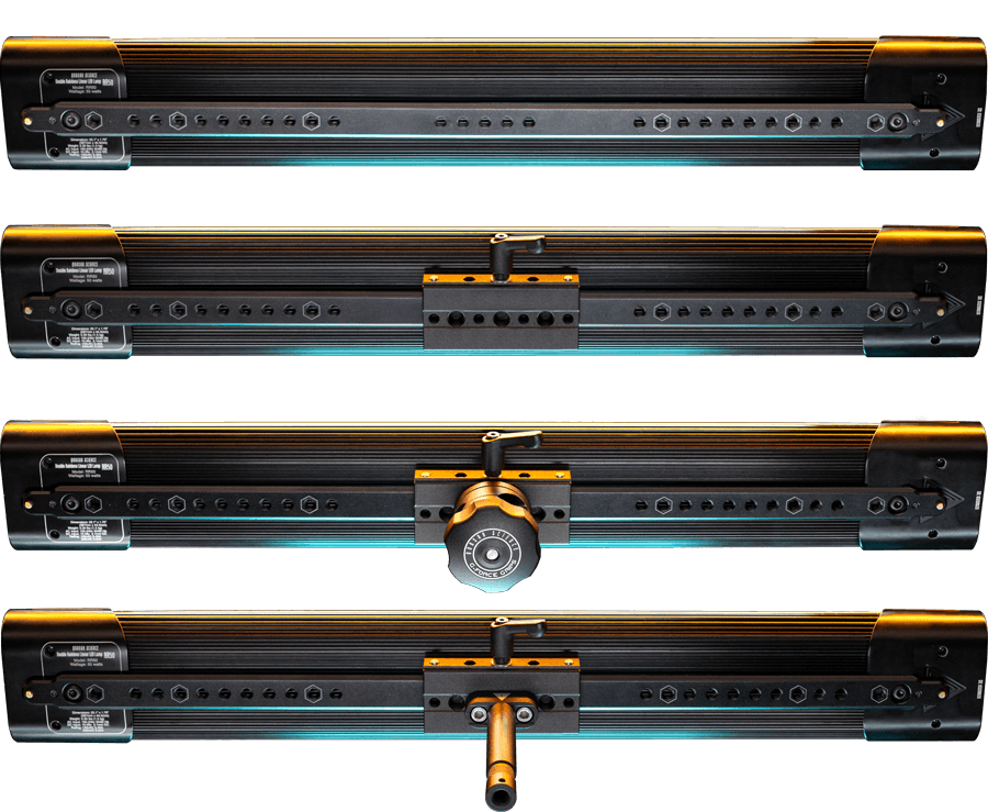 Ossium Mounting System integrating with industry standard hardware