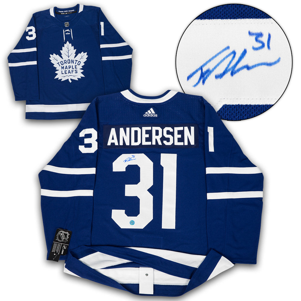 frederik andersen signed jersey