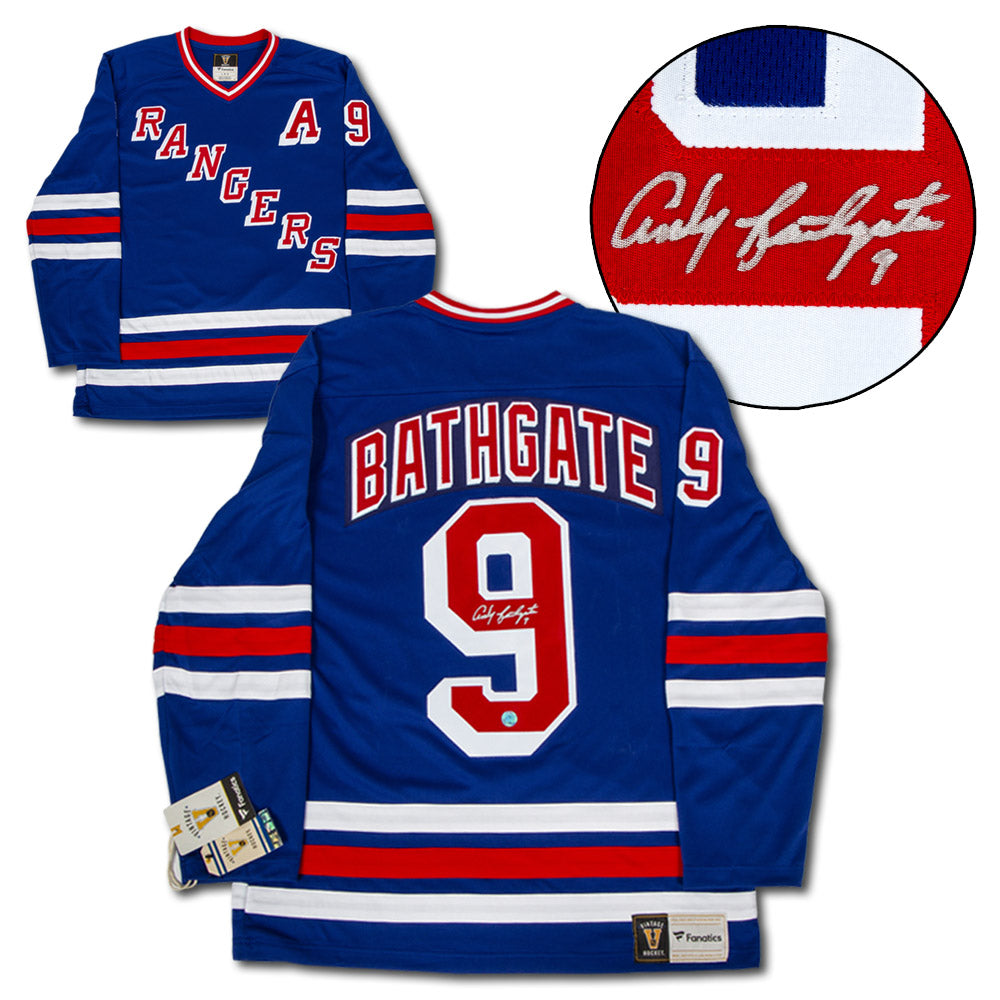 Mark Messier New York Rangers Signed Retro Fanatics Jersey - NHL Auctions