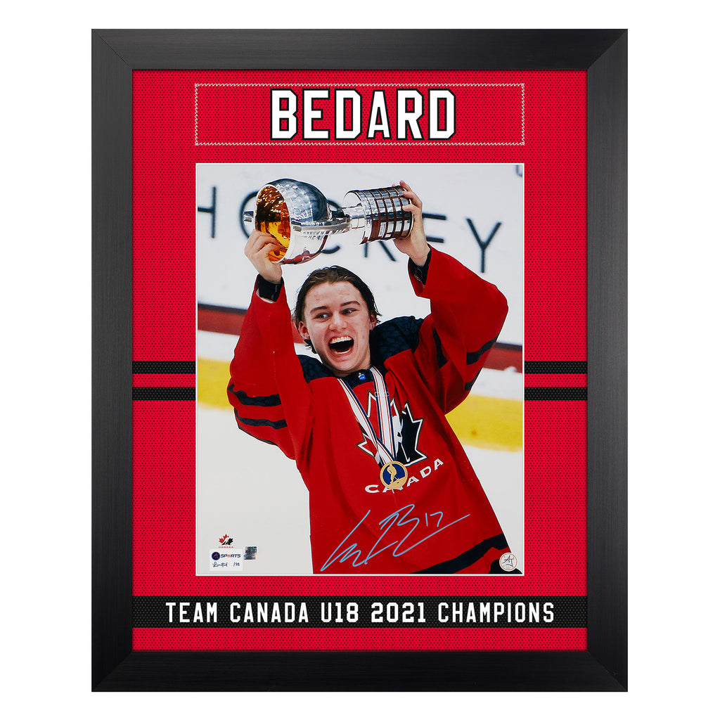 2023 IIHF Team Canada Connor Bedard 16 World Junior Jersey – Ice Jerseys