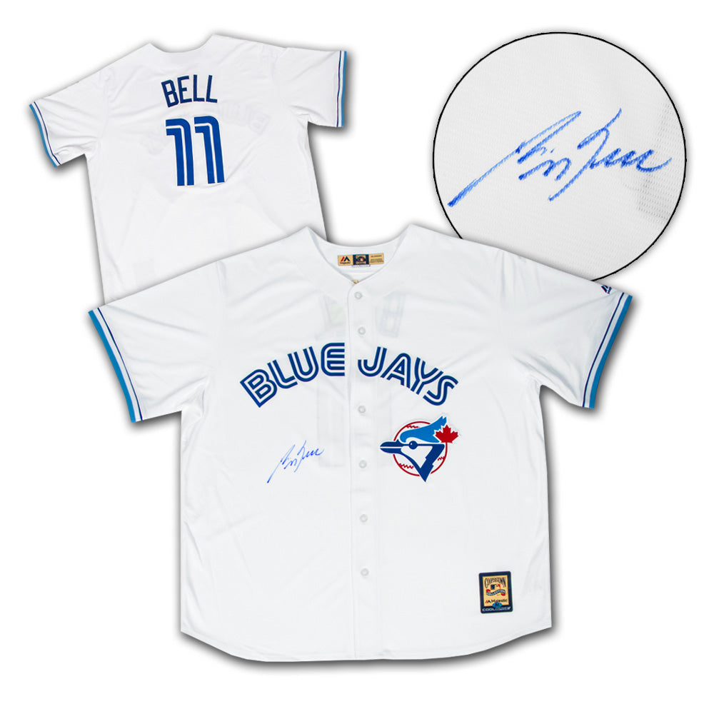 Devon Travis Autographed Toronto Blue Jays Majestic Jersey Beckett