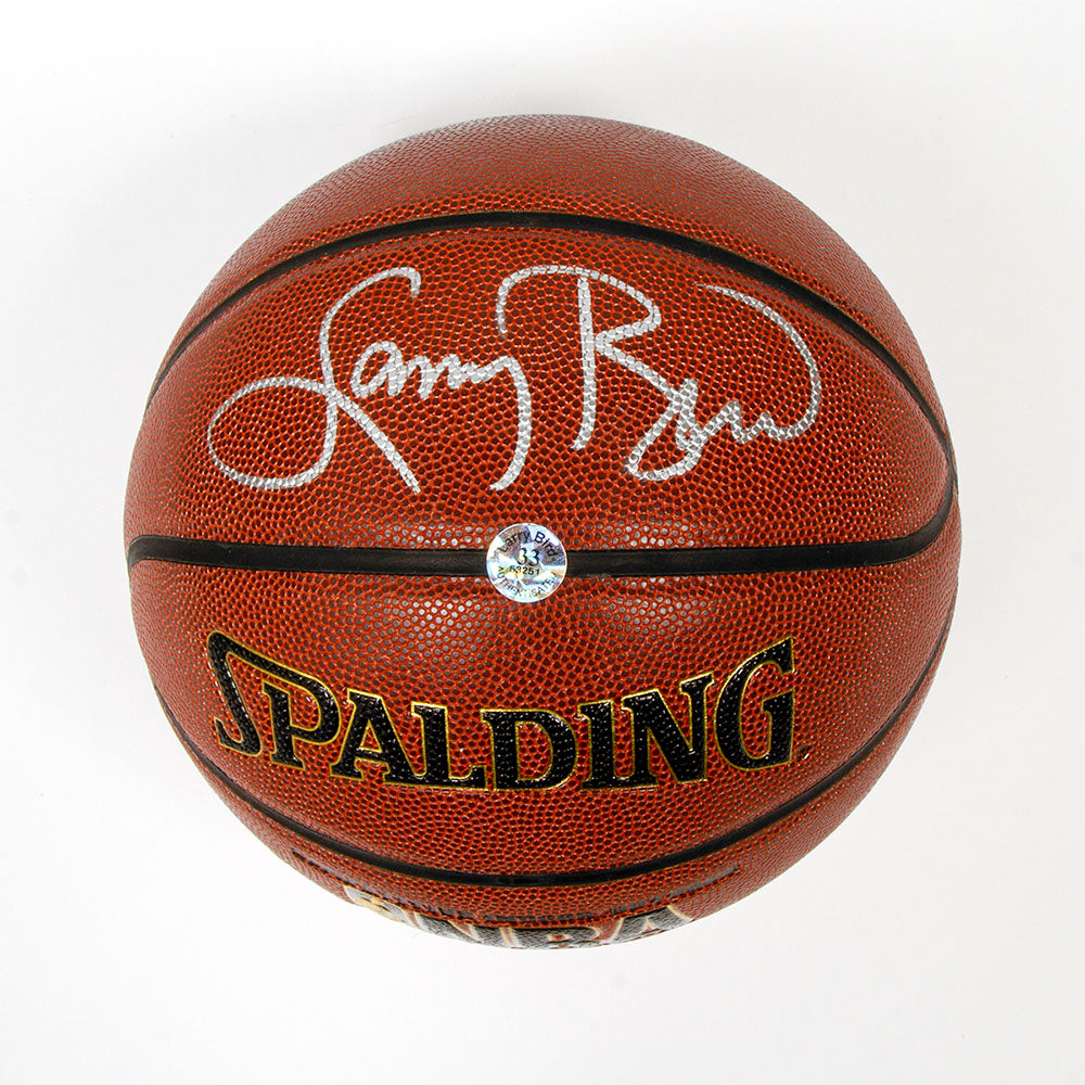  Larry Bird Autographed Spalding NBA I/O Basketball 