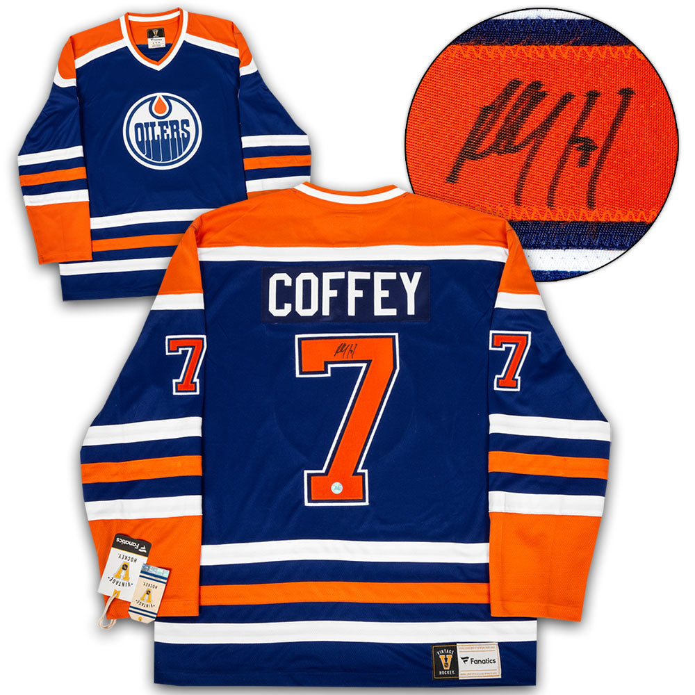 Paul Coffey Edmonton Oilers Autographed 
