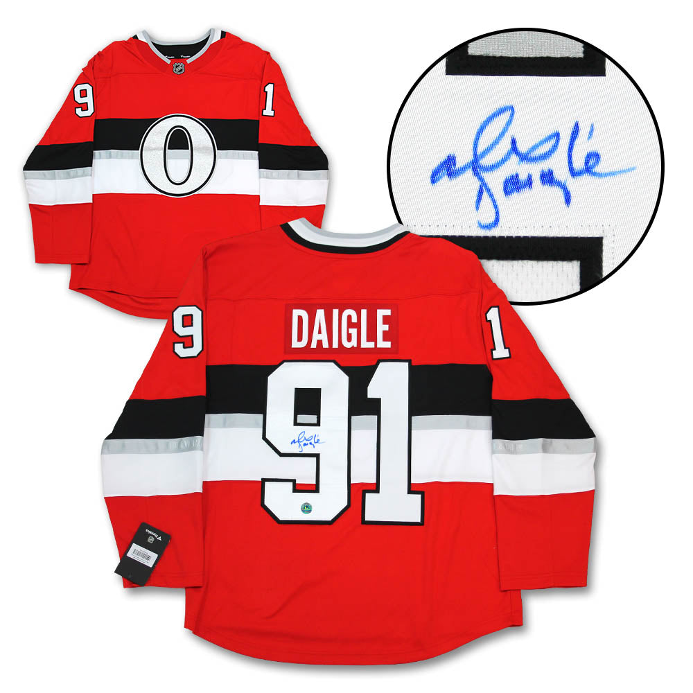  Alexandre Daigle Ottawa Senators Autographed Fanatics Jersey 