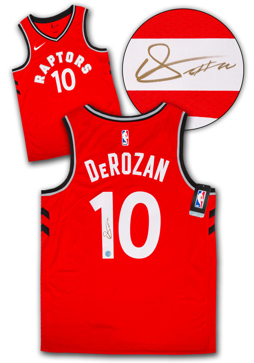 demar derozan signed jersey