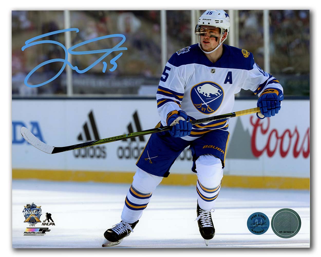 Jack Eichel Buffalo Sabres Autographed 