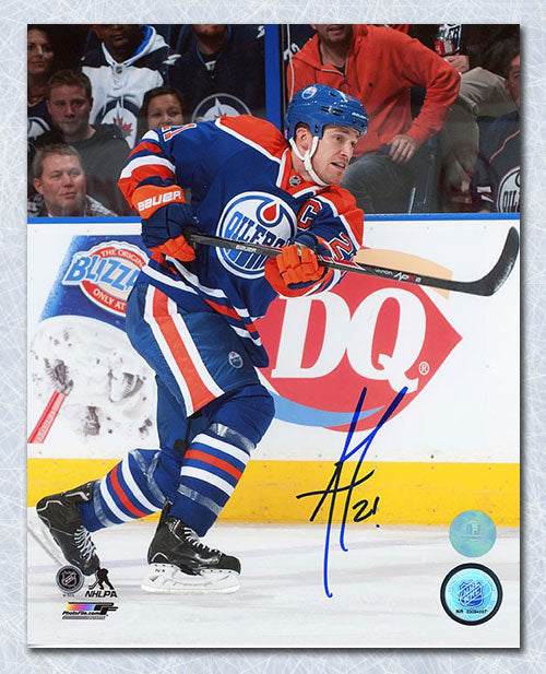 Mark Messier Edmonton Oilers Autographed Signed Hockey Rush 8x10 Photo