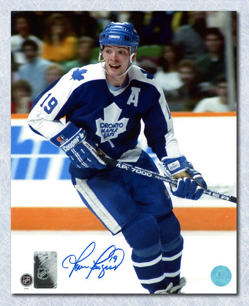  Tom Fergus Toronto Maple Leafs Signed Hockey 8x10 Photo 