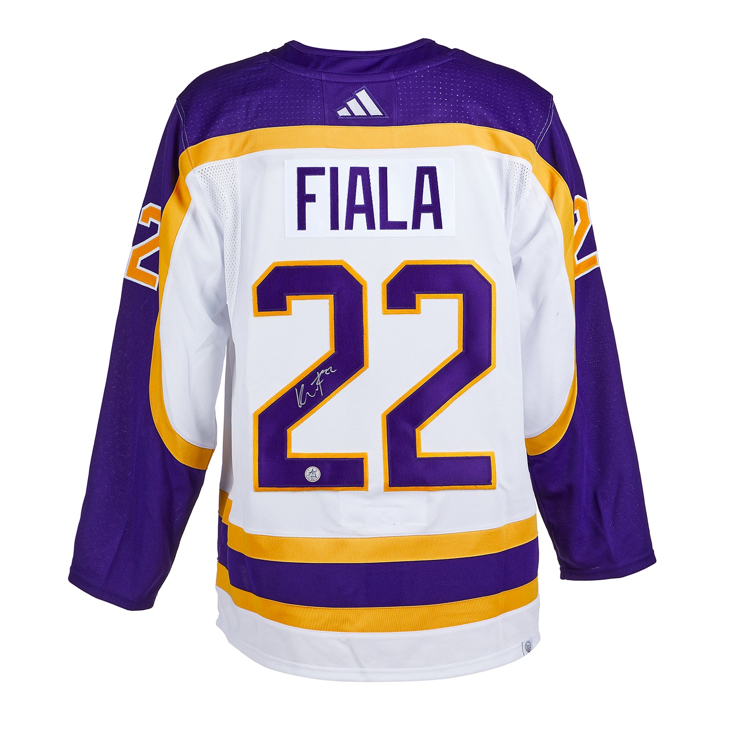  Kevin Fiala Signed Los Angeles Kings Reverse Retro 2.0 adidas Jersey 