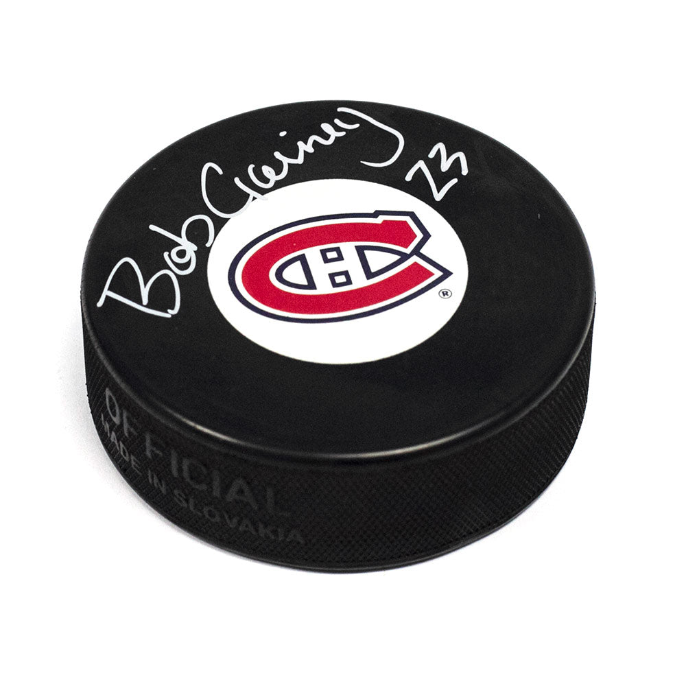  Bob Gainey Montreal Canadiens Autographed Hockey Puck 