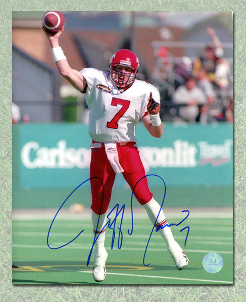 Jeff Garcia San Francisco 49ers Autographed Signed NFL Football 8x10 Photo