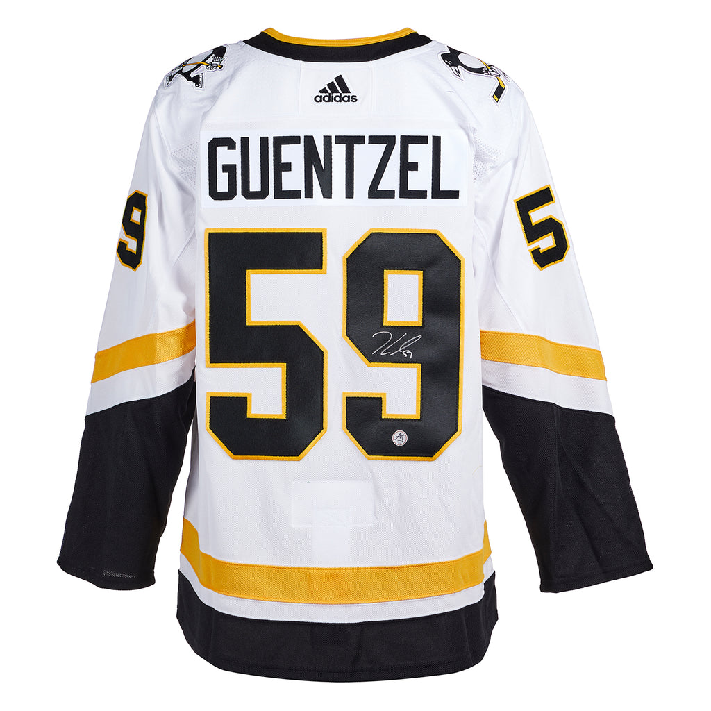 Fanatics Authentic Jake Guentzel Pittsburgh Penguins Autographed 2022-23 Reverse Retro Adidas Authentic Jersey