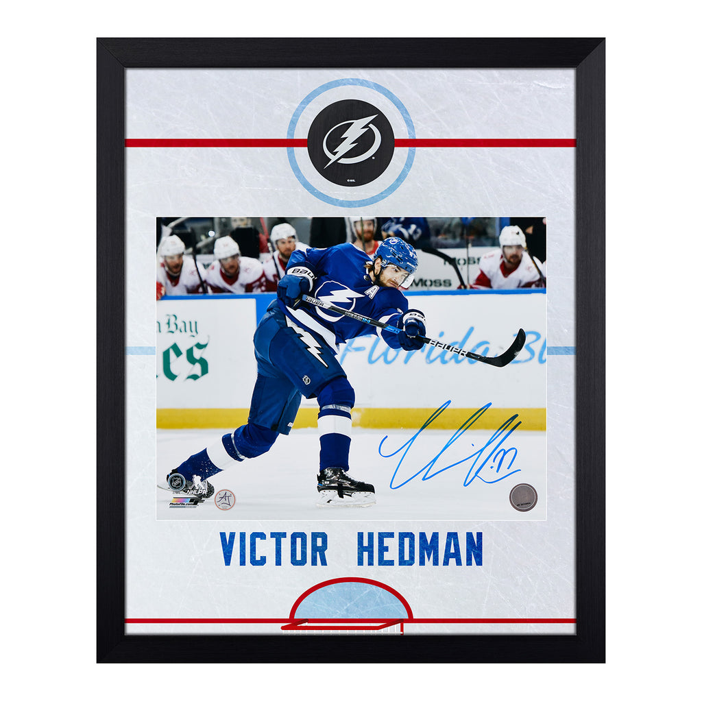 Victor Hedman NHL Memorabilia, Victor Hedman Collectibles, Verified Signed  Victor Hedman Photos