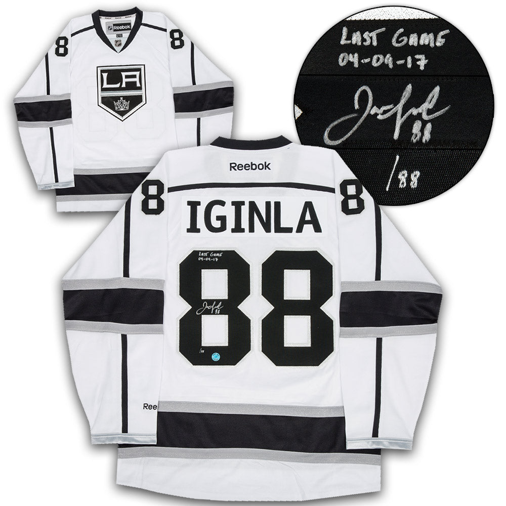 signed iginla jersey