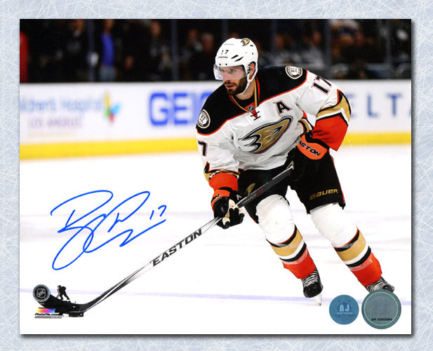 Ryan Kesler Anaheim Ducks Autographed 