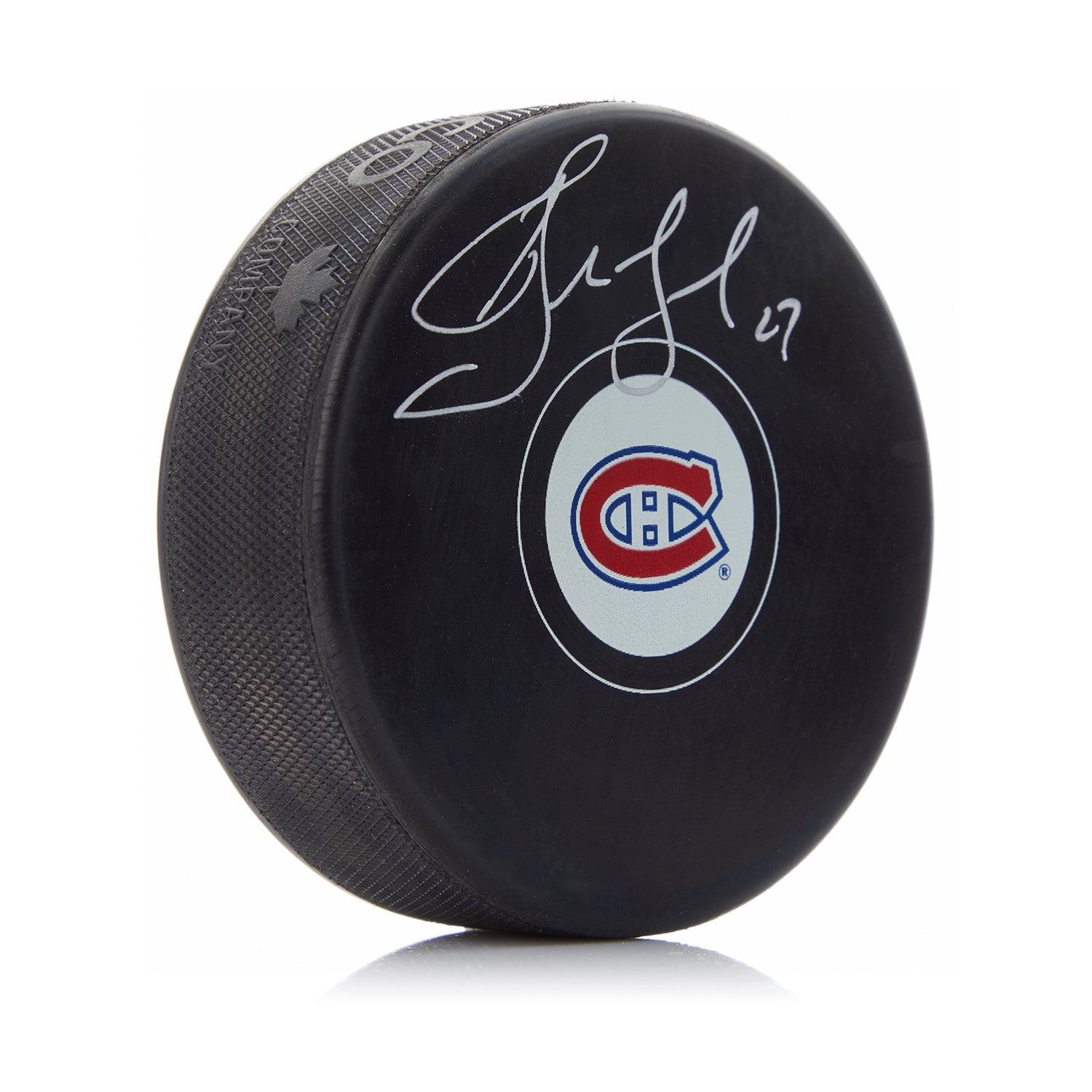  Alexei Kovalev Autographed Montreal Canadiens Hockey Puck 