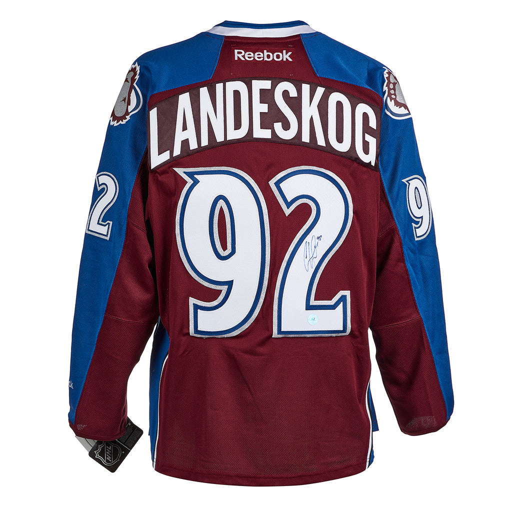 gabriel landeskog signed jersey