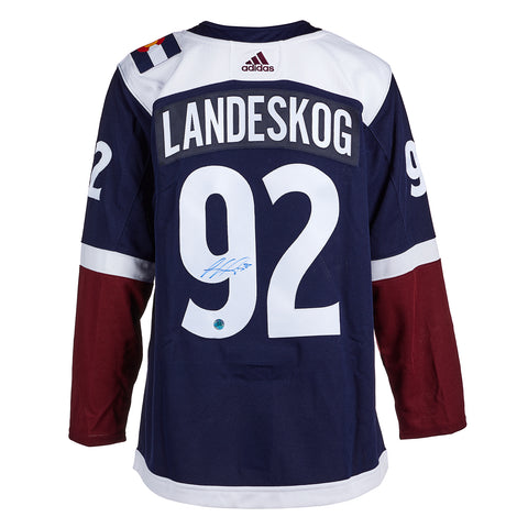 gabriel landeskog signed jersey