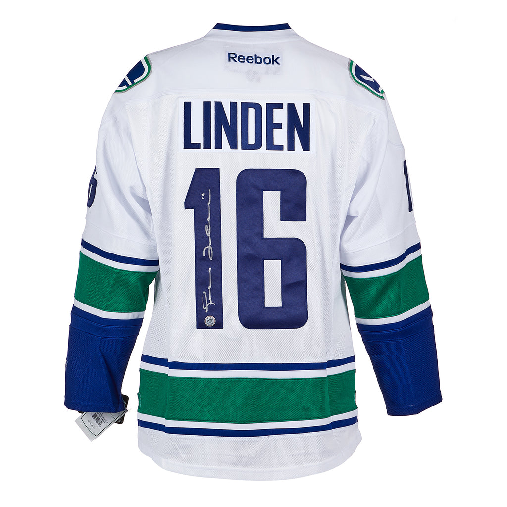 Best Signed Trevor Linden Jersey for sale in Trail, British Columbia for  2023