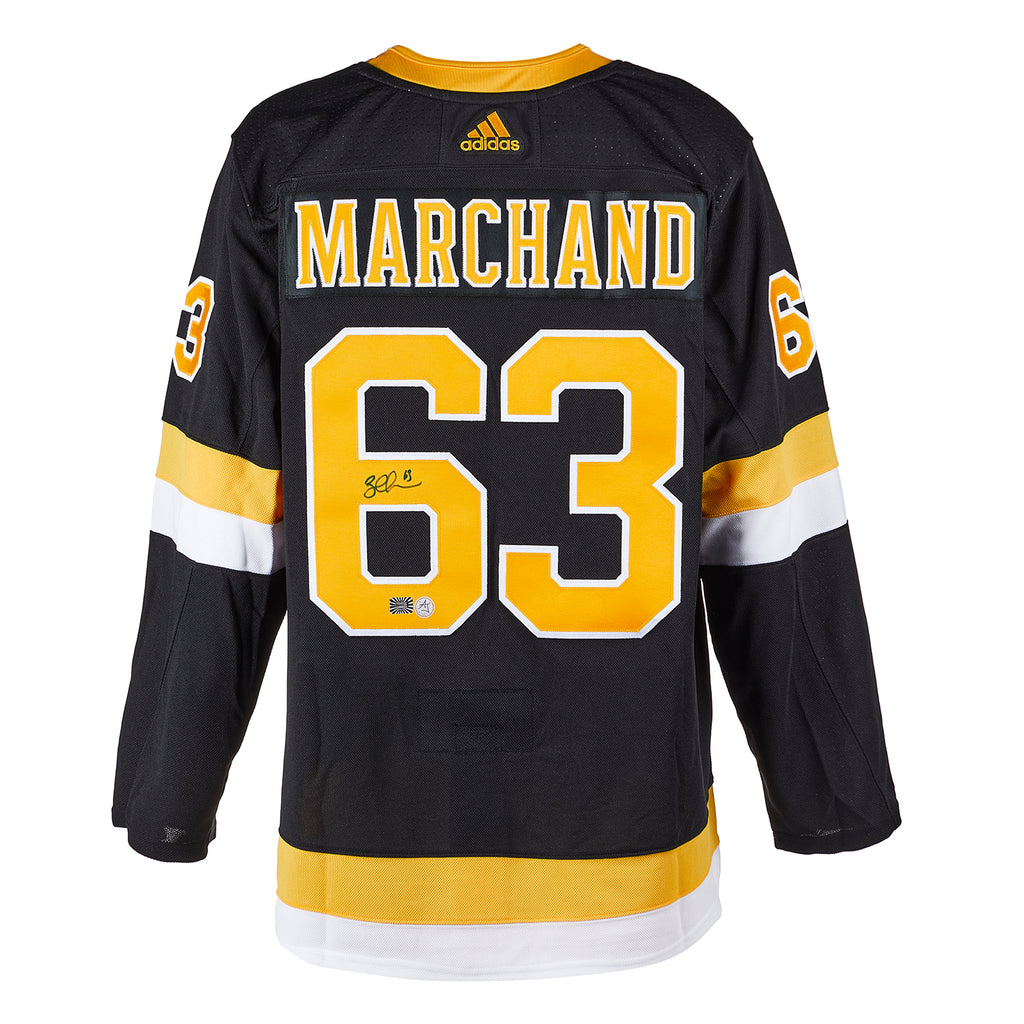 BRAD MARCHAND BOSTON BRUINS AUTHENTIC ADIDAS REVERSE RETRO HOCKEY JERSEY