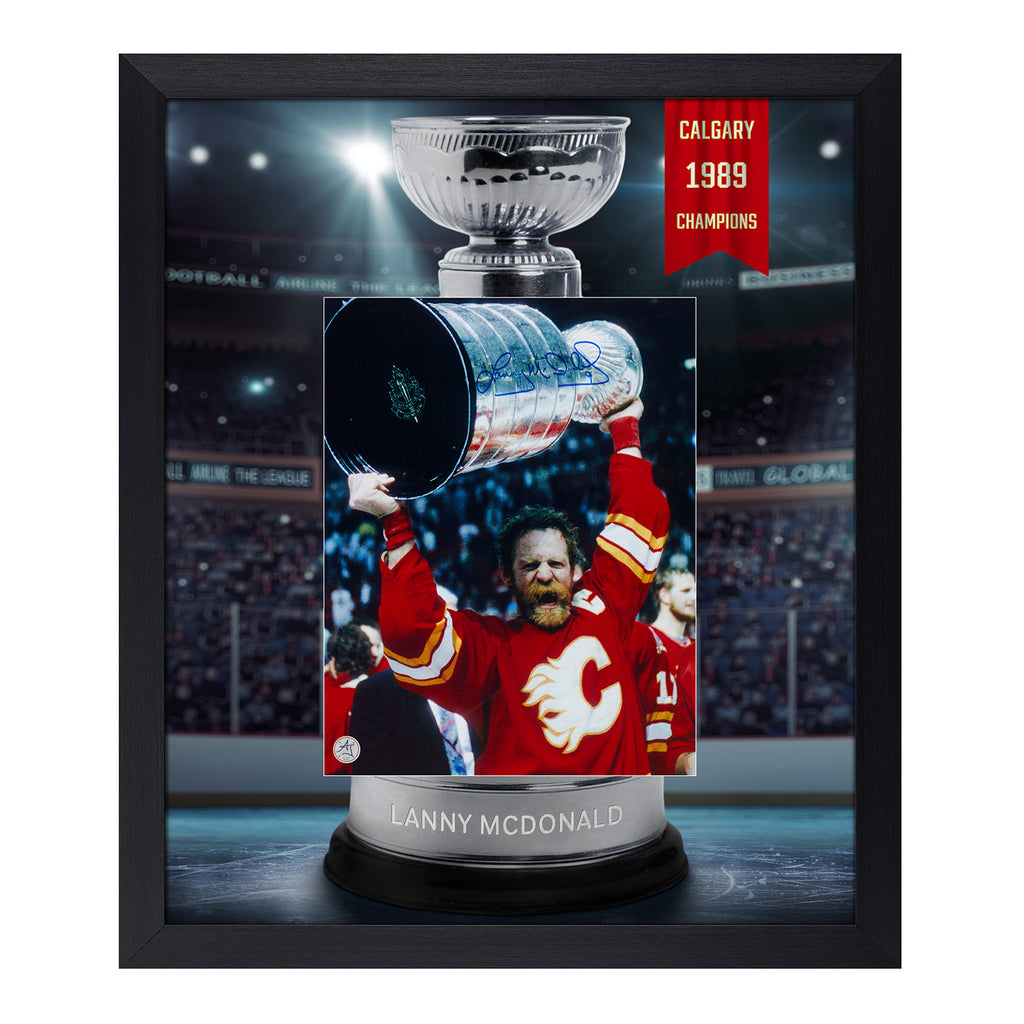 Calgary Flames Lanny McDonald Stanley Cup Vintage Throwback Jersey