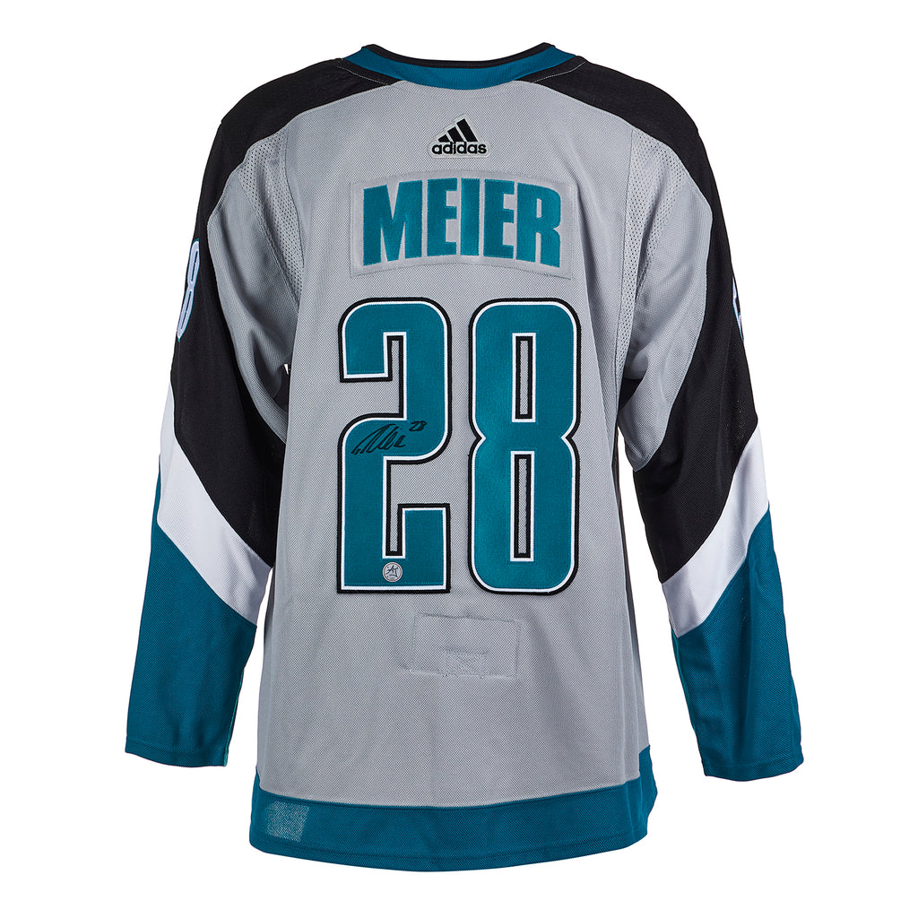 Products Timo Meier Signed San Jose Sharks Reverse Retro 22 Adidas