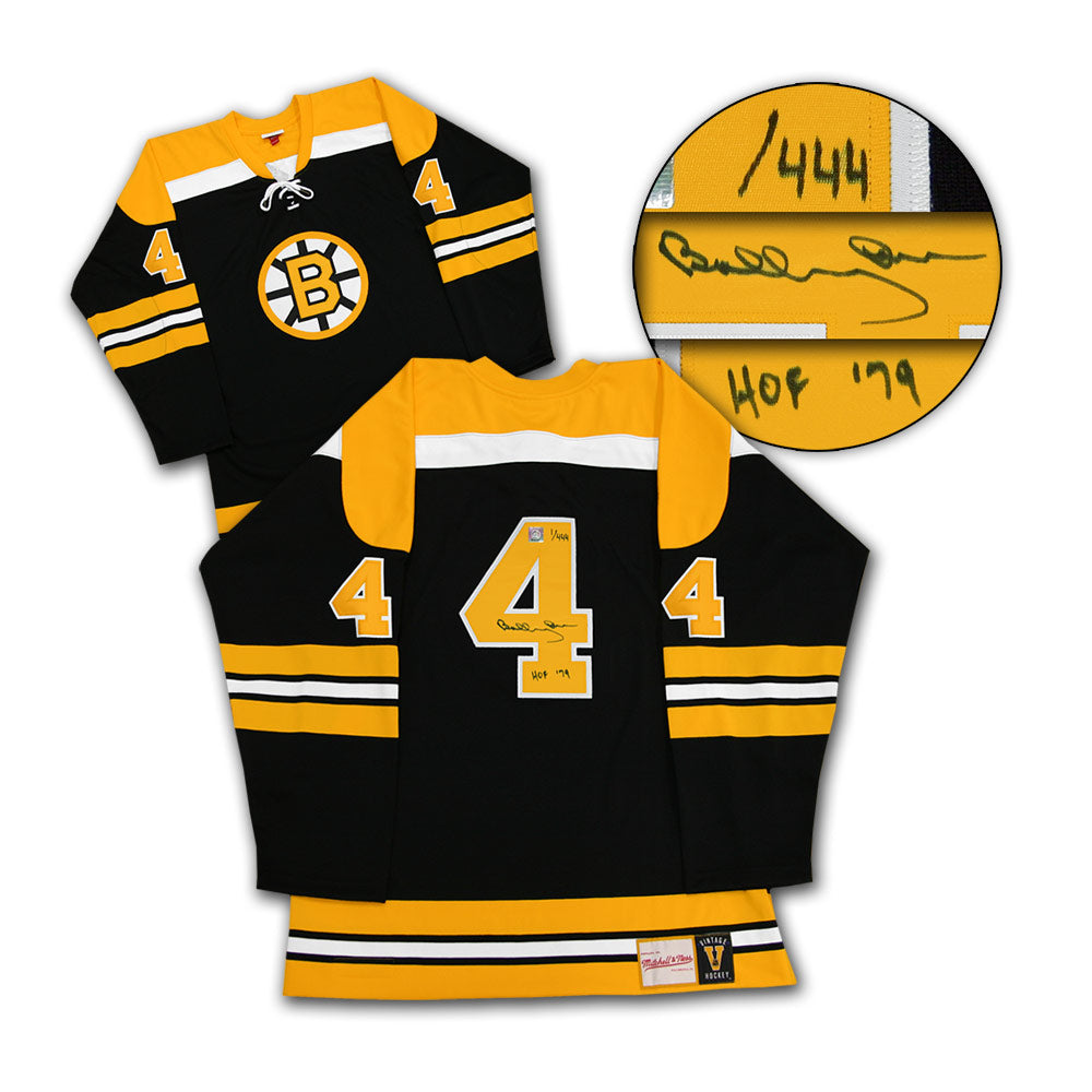 VINTAGE-NWT-XL BOBBY ORR BOSTON BRUINS BLK/HOME NHL LICENSED CCM